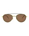 Thom Browne Unisex Tb109 53mm Sunglasses In Multi
