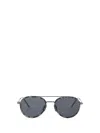 Thom Browne Aviator Sunglasses With Acetate And Titanium In 0020