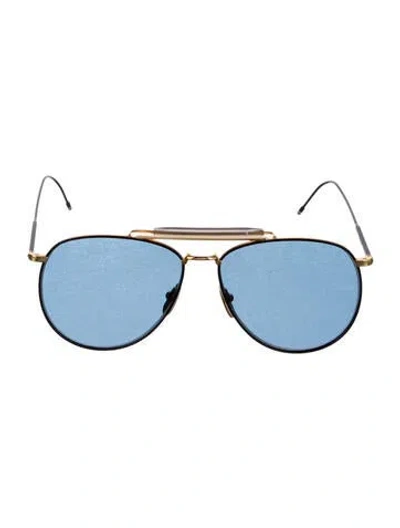 Pre-owned Thom Browne Aviator Tinted Sunglasses In Multi