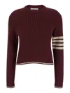 Thom Browne Sweater In Red