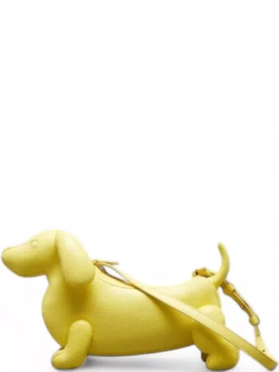 Thom Browne Baby Hector Leather Tote Dog Shape