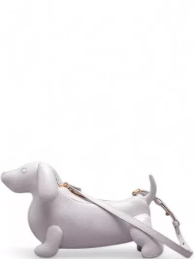 Thom Browne Baby Hector Tote Bag Pebble Grain Leather