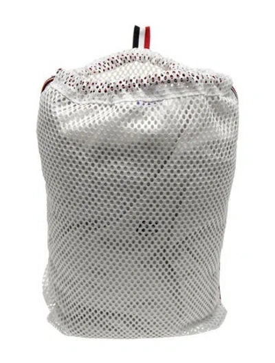 Pre-owned Thom Browne Backpack In White