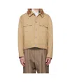 Thom Browne Khaki Backstrap Utility Jacket In Brown