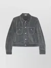 Thom Browne Backstrap Utility Jacket Contrast Stitching In Gray