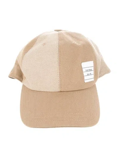 Pre-owned Thom Browne Baseball Hat In Neutrals