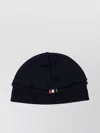 Thom Browne Beanie Folded Striped Contrast Detail