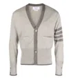 Thom Browne Beige Cashmere Clothing Sweaters In Multi
