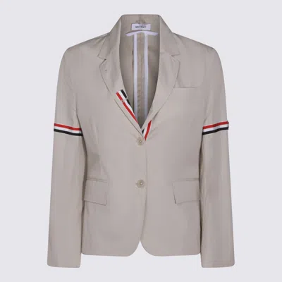 Thom Browne Jackets Light And Natural In Gray