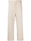 Thom Browne Typewriter Cloth Chino Pants In Beige