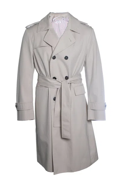 Pre-owned Thom Browne , Beige Trench Coat In Neutral