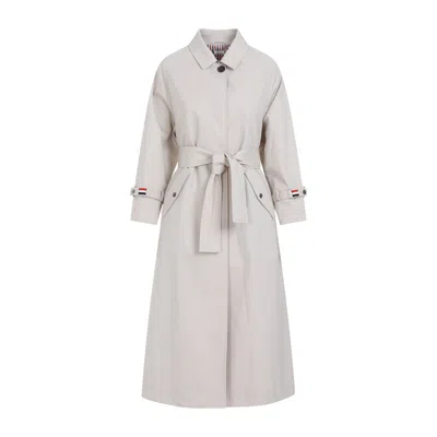 Thom Browne Beige Unconstructed Raglan Trench For Women