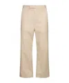 Thom Browne Beige Unconstructed Trousers