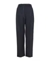 Thom Browne High Waisted Double Pleat Trouser In Black