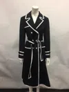 Thom Browne Belted Mini Jacket In Black