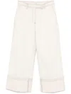 Thom Browne Belted Wide-leg Jeans