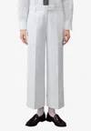 Thom Browne Beltloop Chino Pants In White