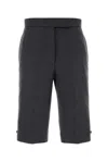 Thom Browne Bermuda Short In Sol In Gray
