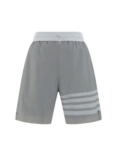 Thom Browne Bermuda Shorts In Gray