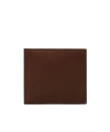 Thom Browne Bi-fold Leather Wallet In Brown