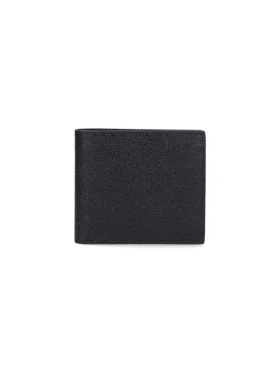 Thom Browne Bi-fold Wallet In Black
