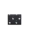 Thom Browne Bi-fold Wallet Goose In Black