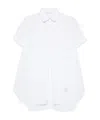 Thom Browne Bib-detail Poplin Tunic In White