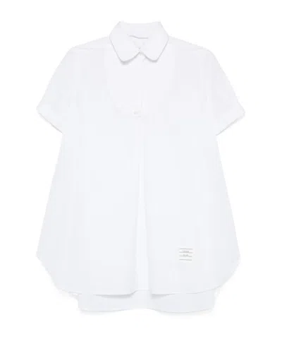 Thom Browne Bib-detail Poplin Tunic