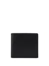 Thom Browne Billfold In Pebble Grain Leather Accessories In Black
