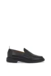 THOM BROWNE THOM BROWNE LEATHER LOAFERS