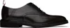 Thom Browne Black & Brown Saddle Oxfords In 201 Brown /black