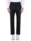 Thom Browne Blue Wool Trousers