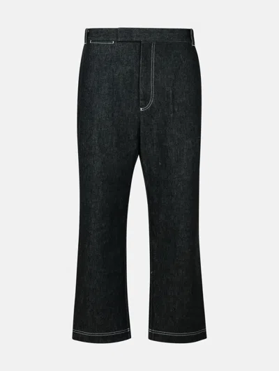 Thom Browne Black Cotton Trousers