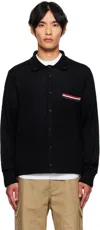 Thom Browne Button-front Knit Cardigan With Grosgrain Detailing In Multi