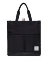 Thom Browne Black Padded Tote Bag