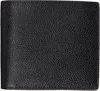 Thom Browne Black Pebble Grain Bifold Wallet In 001 Black