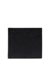 Thom Browne Billfold Wallet In Pebble Grain In Black