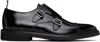 Thom Browne Almond Toe Lace-up Shoes With Rubber Sole