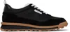 Thom Browne Alumni Paneled Sneakers In 001 Black