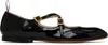 Thom Browne Criss Ballerina Shoes In 001 Black
