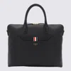 Thom Browne Black Tote In Black