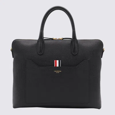 Thom Browne Black Tote