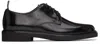 Thom Browne Black Uniform Lace-up Derbys In Black