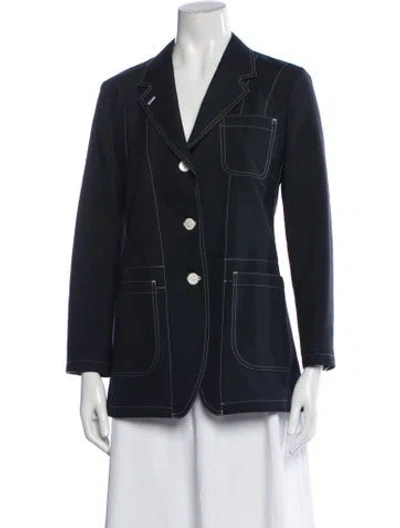 Pre-owned Thom Browne Blazer In Blue