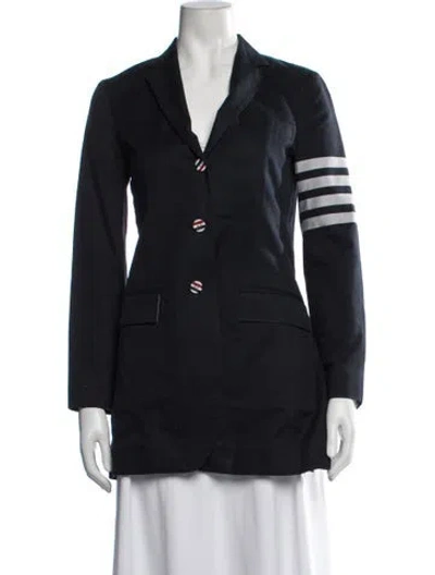 Pre-owned Thom Browne Blazer In Blue