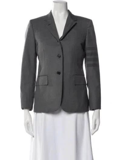 Pre-owned Thom Browne Blazer In Gray