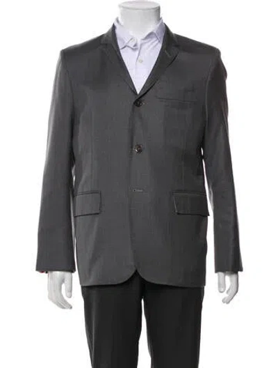 Pre-owned Thom Browne Blazer In Gray