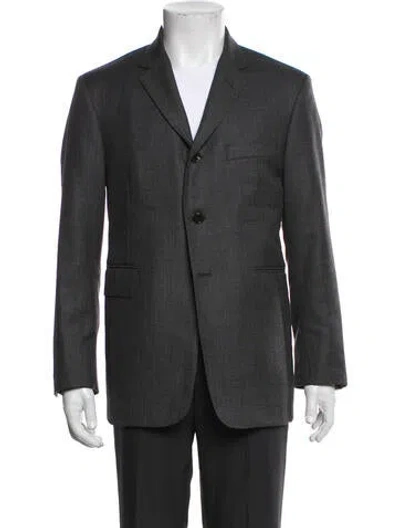 Pre-owned Thom Browne Blazer In Gray