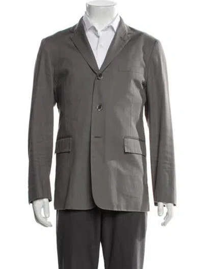Pre-owned Thom Browne Blazer In Gray