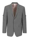 Thom Browne Blazer In Grey